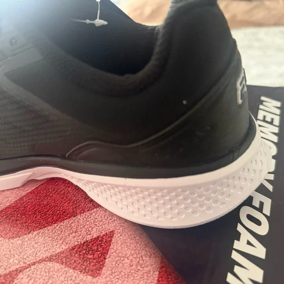 Fila Women's Black and White Athletic Shoes - Picture 6 of 16